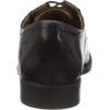 imageClarks Mens Whiddon Pace Leather Comfort Insole Derby ShoesBlack Black Leather