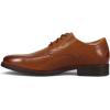 imageClarks Mens Whiddon Pace Leather Comfort Insole Derby ShoesDark Tan Leather