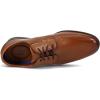 imageClarks Mens Whiddon Pace Leather Comfort Insole Derby ShoesDark Tan Leather