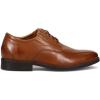 imageClarks Mens Whiddon Pace Leather Comfort Insole Derby ShoesDark Tan Leather