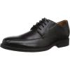 imageClarks Mens Whiddon Pace Leather Comfort Insole Derby ShoesBlack Black Leather