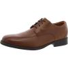 imageClarks Mens Whiddon Pace Leather Comfort Insole Derby ShoesDark Tan Lea