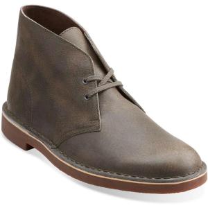 imageClarks Mens Bushacre 2 Chukka BootGrey Leather