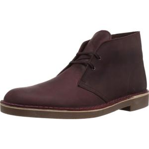imageClarks Mens Bushacre 2 Chukka BootWine Leather