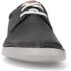 imageClarks Mens Gereld Lace SneakerBlack Leather