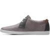 imageClarks Mens Gereld Low SneakerGrey Leather