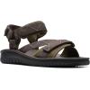 imageClarks Mens Wesley Trail Flat SandalBrown Combi