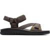 imageClarks Mens Wesley Trail Flat SandalBrown Combi