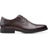 imageClarks Mens Whiddon Cap OxfordDark Brown Leather