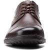 imageClarks Mens Whiddon Cap OxfordDark Brown Leather