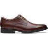 imageClarks Mens Whiddon Plain Toe OxfordMahogany Leather