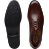 imageClarks Mens Whiddon Plain Toe OxfordMahogany Leather