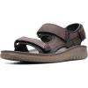 imageClarks Mens Wesley Bay Flat SandalBrown Synthetic