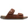 imageClarks Mens Crestview Easy Flat SandalCola Leather