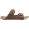imageClarks Mens Crestview Easy Flat SandalOlive Suede