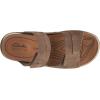 imageClarks Mens Crestview Easy Flat SandalOlive Suede