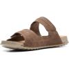 imageClarks Mens Crestview Easy Flat SandalOlive Suede