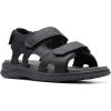 imageClarks Mens Walkford Walk Flat SandalBlack