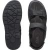 imageClarks Mens Walkford Walk Flat SandalBlack
