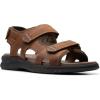 imageClarks Mens Walkford Walk Flat SandalLight Brown