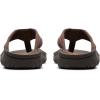 imageClarks Mens Wesley Belt Flip FlopDark Brown Textile