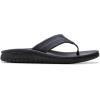 imageClarks Mens Wesley Belt Flip FlopNavy Textile