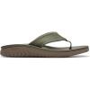 imageClarks Mens Wesley Belt Flip FlopOlive Textile