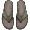 imageClarks Mens Wesley Belt Flip FlopOlive Textile