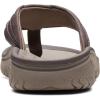 imageClarks Mens Wesley Post Flip FlopBrown Synthetic