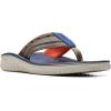 imageClarks Mens Wesley Post Flip FlopDesert Synthetic