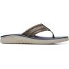 imageClarks Mens Wesley Post Flip FlopDesert Synthetic