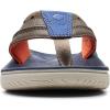 imageClarks Mens Wesley Post Flip FlopDesert Synthetic