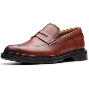 imageClarks Mens Burchill Penny LoaferTan Leather