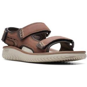 imageClarks Mens Wesley Bay Flat Sandal AD Template SizeTan