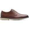 imageClarks Mens Derby LaceUp OxfordDark Tan Leather