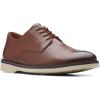 imageClarks Mens Derby LaceUp OxfordDark Tan Leather