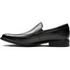 imageClarks Mens Escalade SlipOnBlack Black Leather