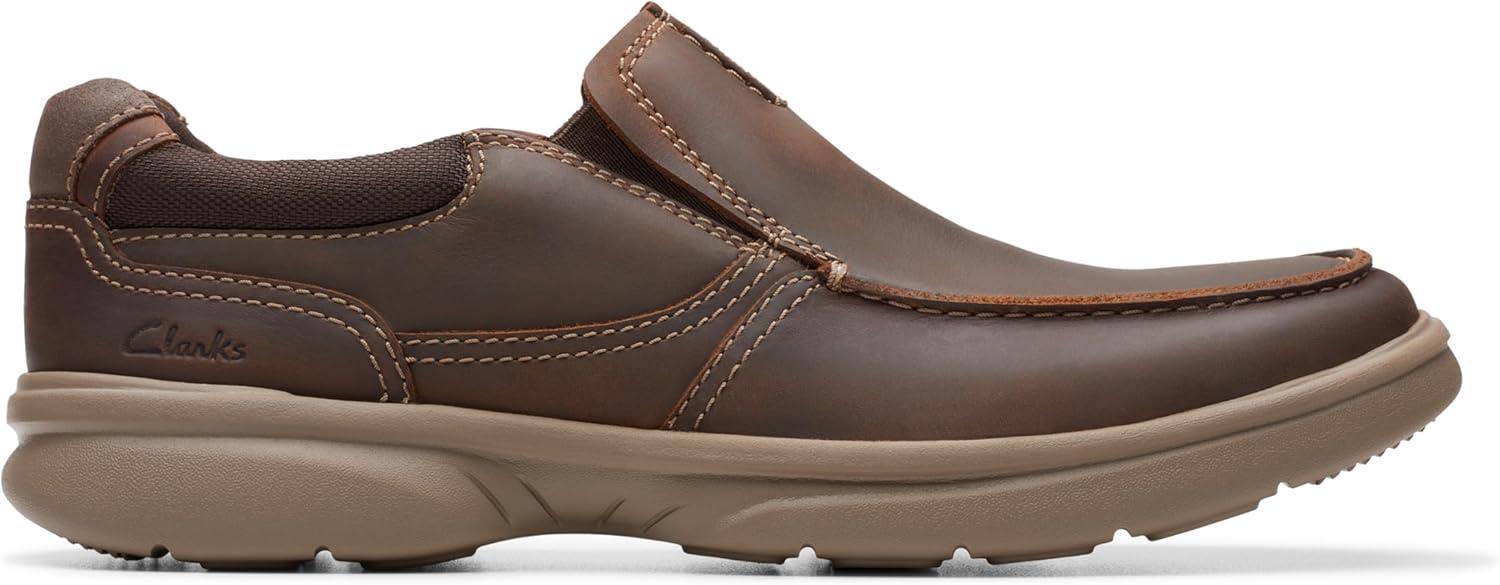 imageClarks Mens Bradley Free LoaferBeeswax Leather