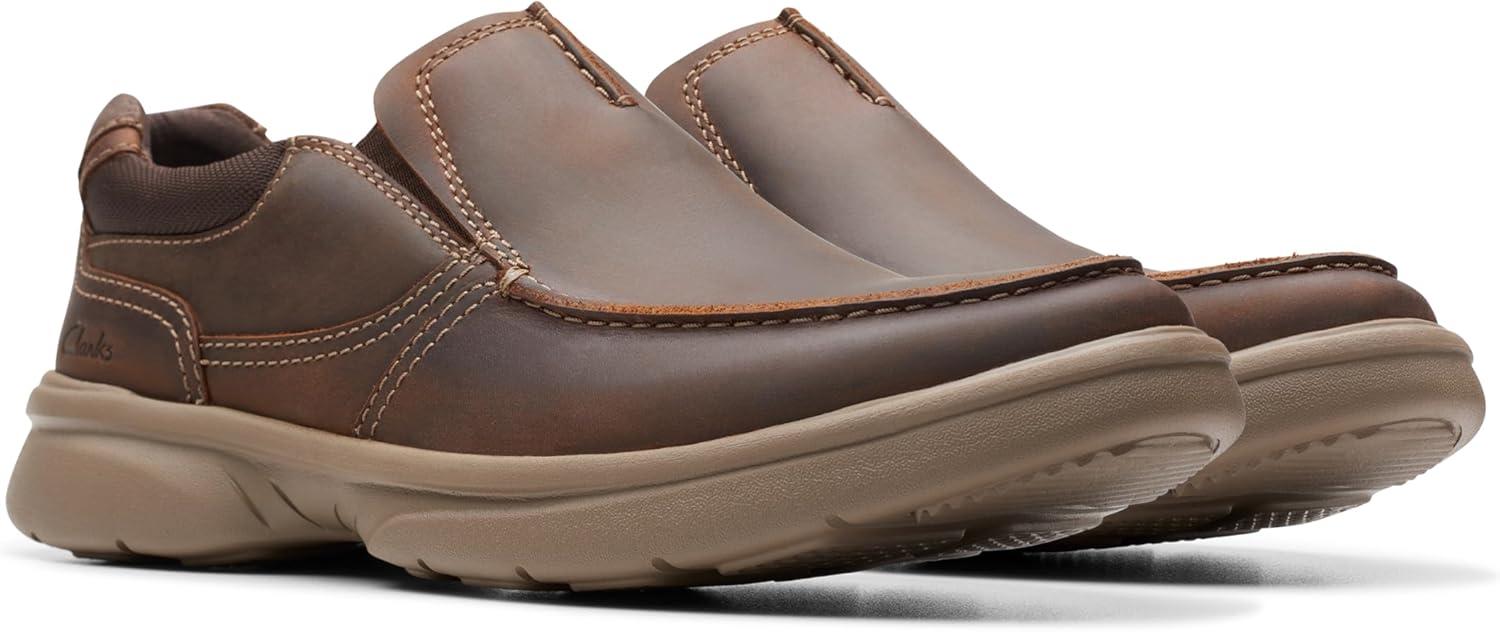 imageClarks Mens Bradley Free LoaferBeeswax Leather