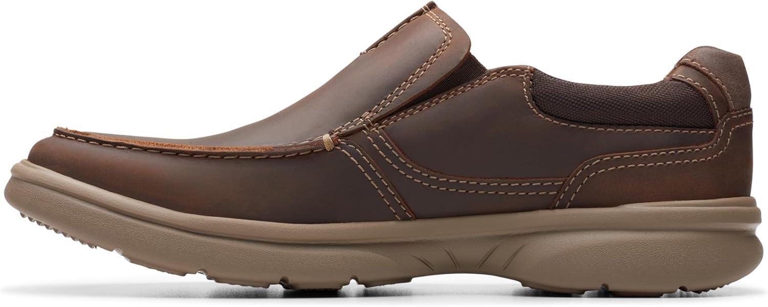 imageClarks Mens Bradley Free LoaferBeeswax Leather