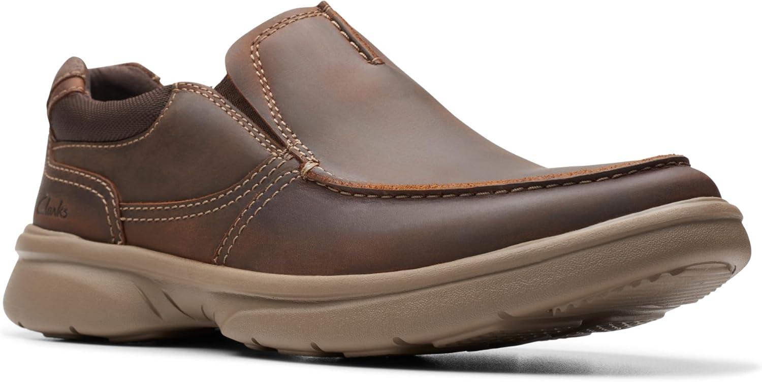 imageClarks Mens Bradley Free LoaferBeeswax Leather