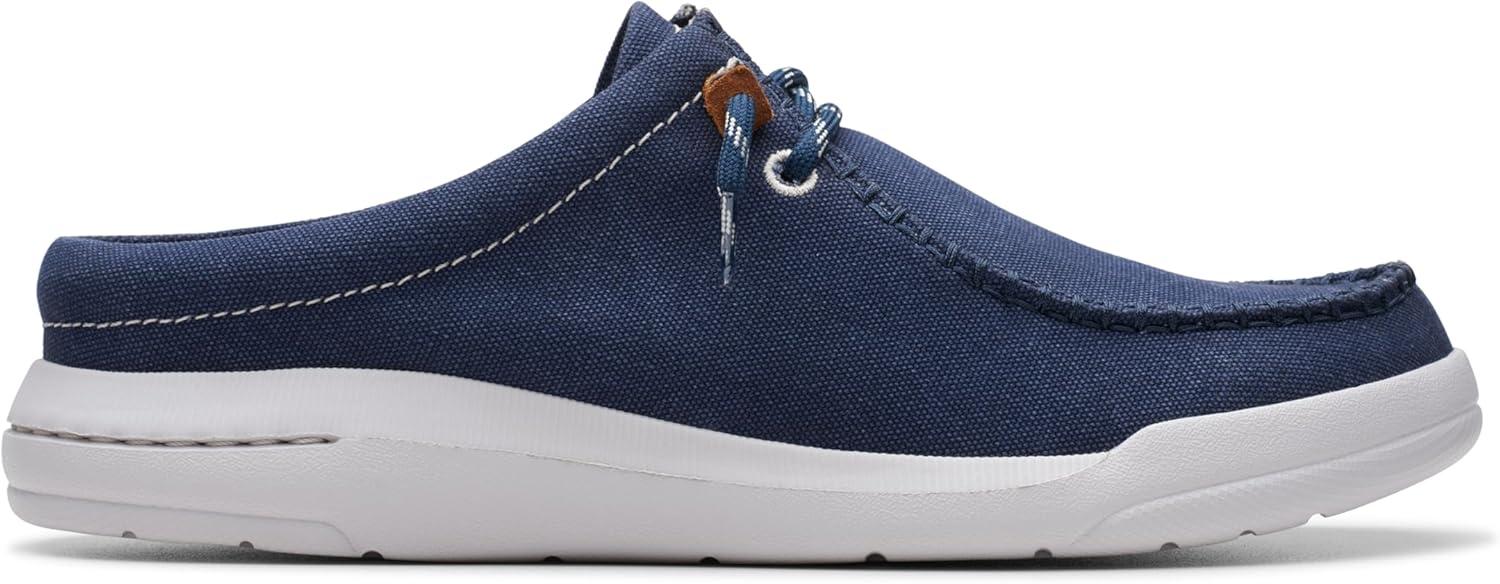imageClarks Mens Driftlite Surf ClogNavy Canvas