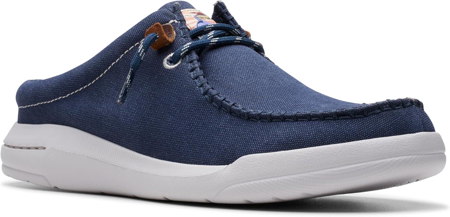 imageClarks Mens Driftlite Surf ClogNavy Canvas