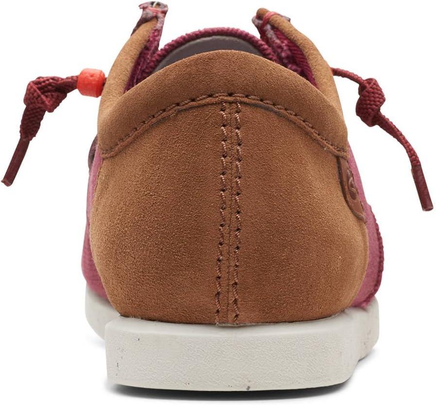 imageClarks Mens ShacreLite Moc OxfordBrick Red Textile