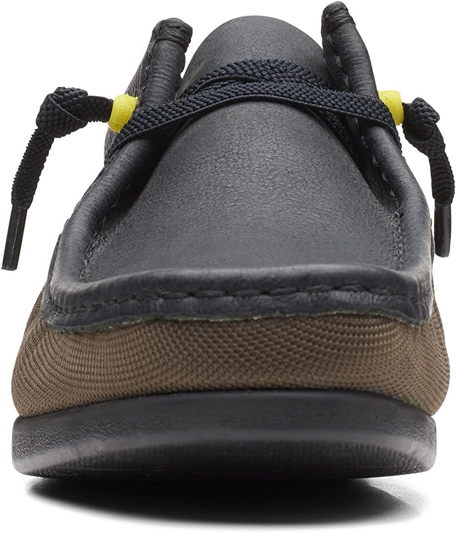 imageClarks Mens ShacreLite Moc OxfordDark Green Textile