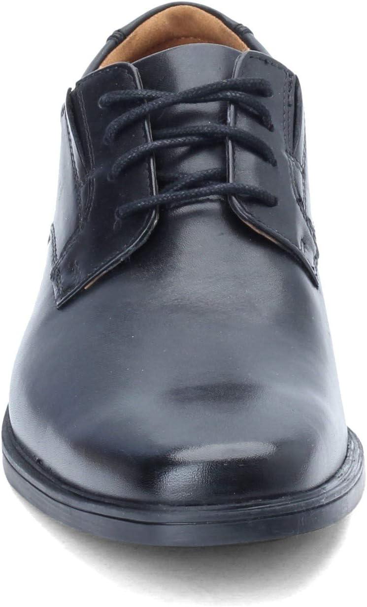 imageClarks Mens Tilden Plain II OxfordBlack Waterproof Leather