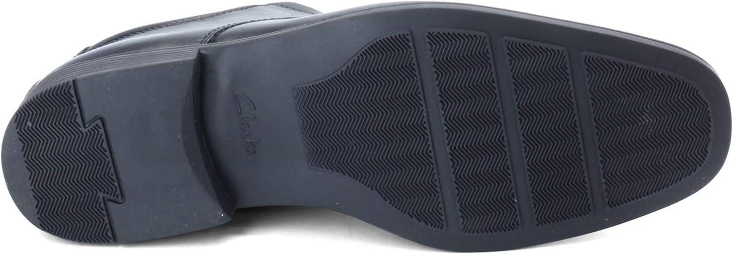 imageClarks Mens Tilden Plain II OxfordBlack Waterproof Leather