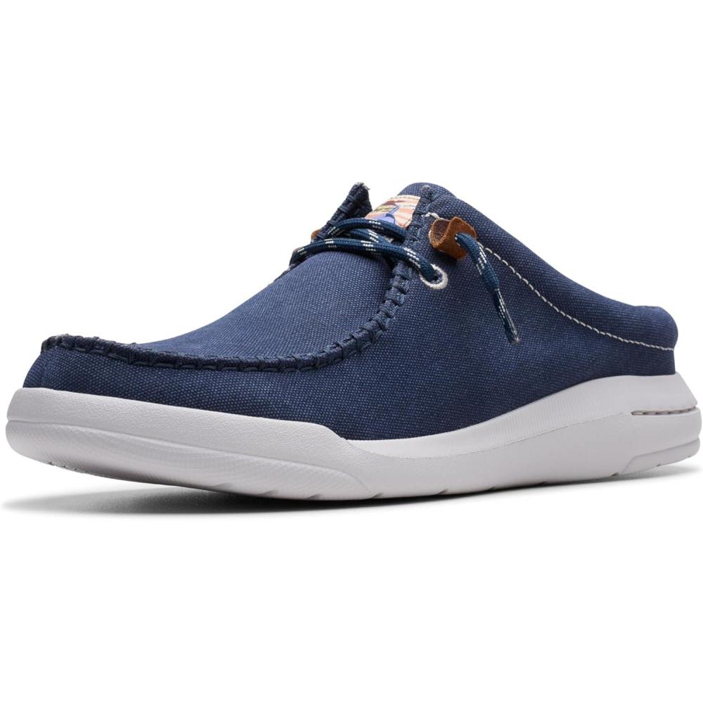 imageClarks Mens Driftlite Surf ClogNavy Canvas