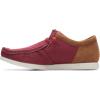 imageClarks Mens ShacreLite Moc OxfordBrick Red Textile