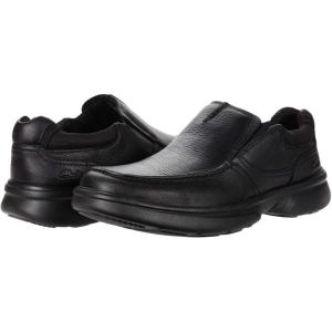 imageClarks Mens Bradley Free LoaferBlack Tumbled Leather